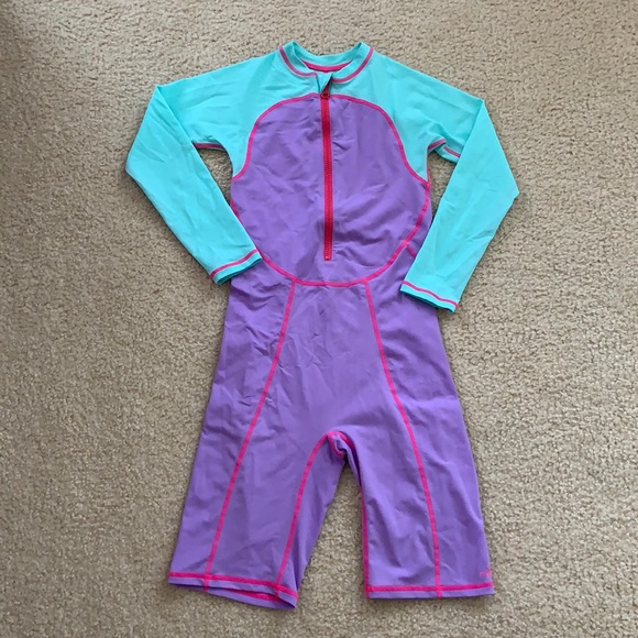 Nabaiji | Swim | Nabaiji One Piece Girls Swimsuit M L | Poshmark